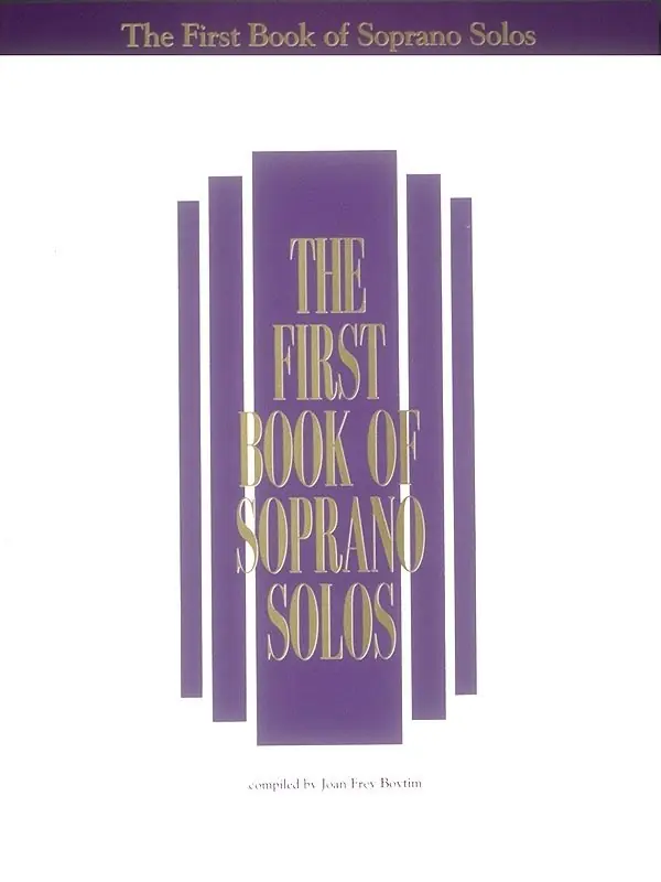 The First Book of Soprano Solos Exclusive