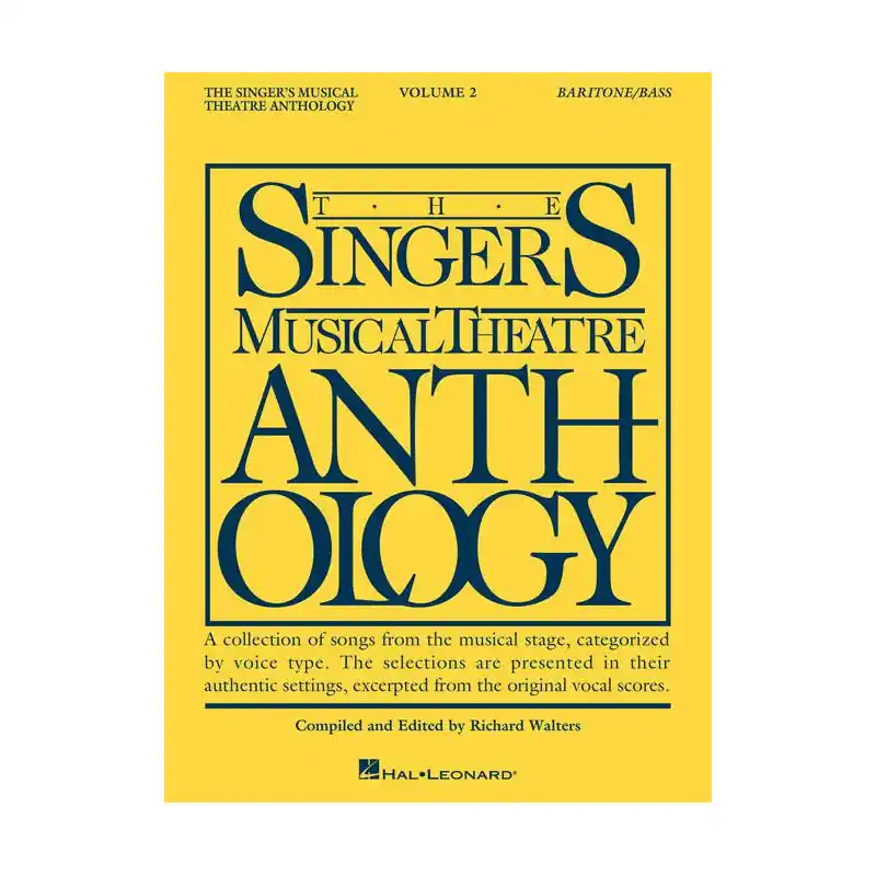 The Singer's Musical Theatre Anthology - Volume 2 (Baritone/Bass) Brand New