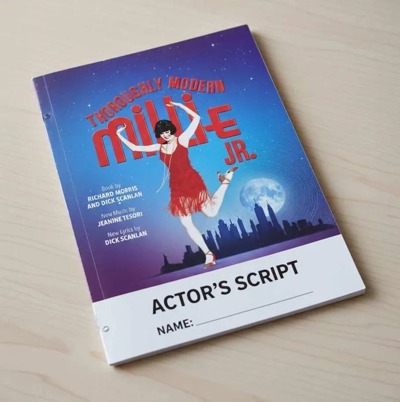 Grab Now Thoroughly Modern Millie Script (10 pack)