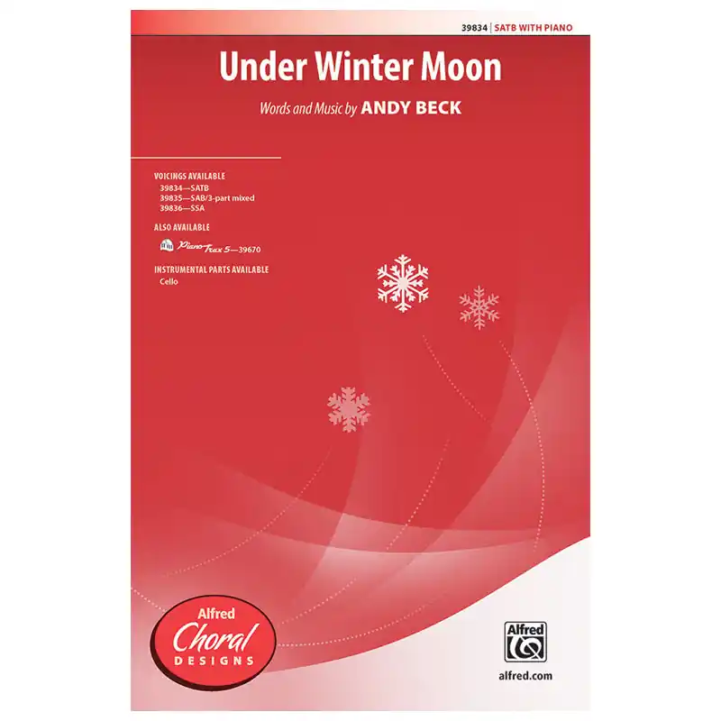 Under Winter Moon (SATB) Free Returns