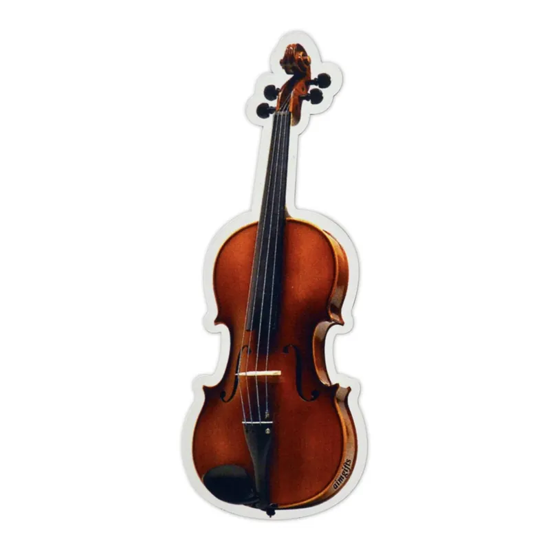 Violin Die Cut Magnet Worldwide Shipping