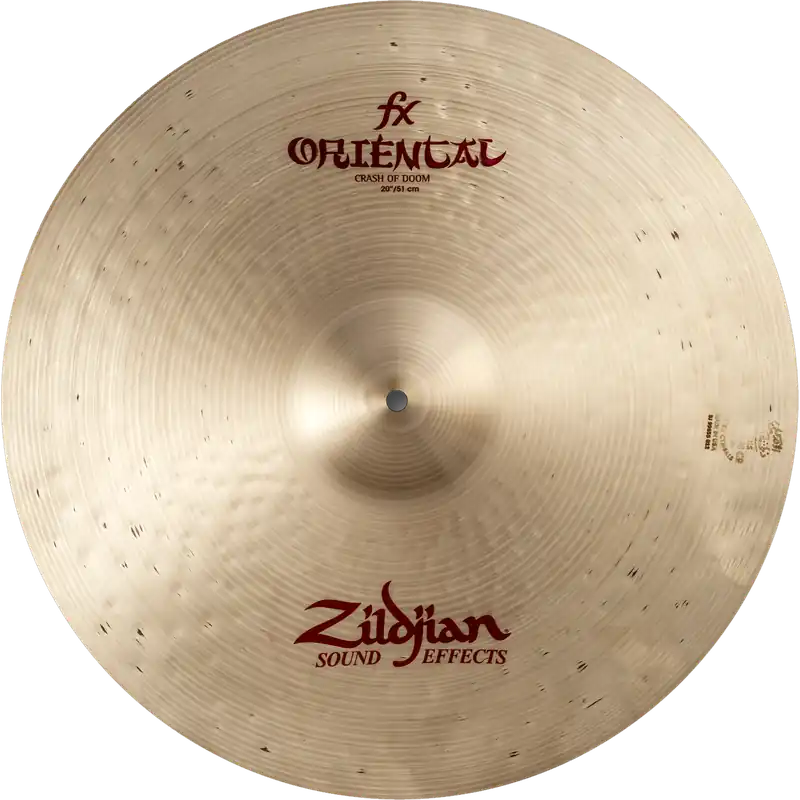 Crafted Zildjian FX Series 20" Oriental Crash of Doom Cymbal