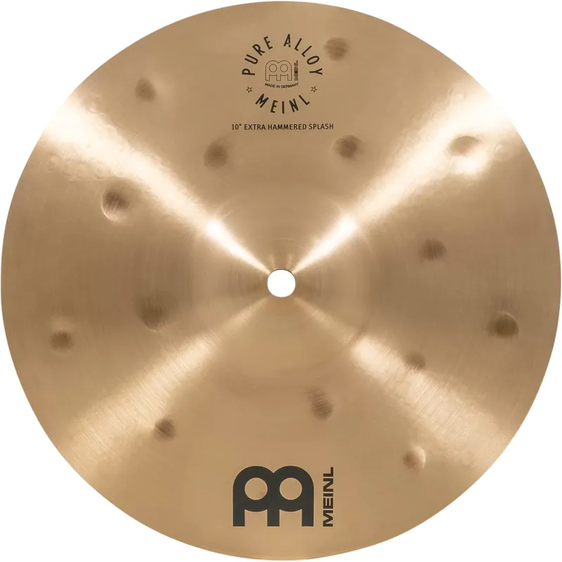 Editor’s Pick Meinl Pure Alloy Series 10” Extra Hammered Splash Cymbal