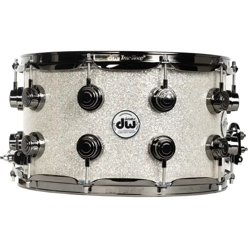 Holiday Sale Drum Workshop Collectors Series SonicPly 8x14 Snare Drum - Broken Glas