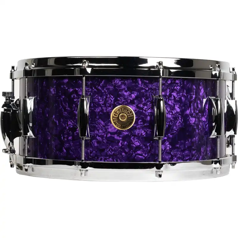 Gretsch USA Custom Series 6.5x14 Snare Drum - Purple Marine Pearl Instant Buy