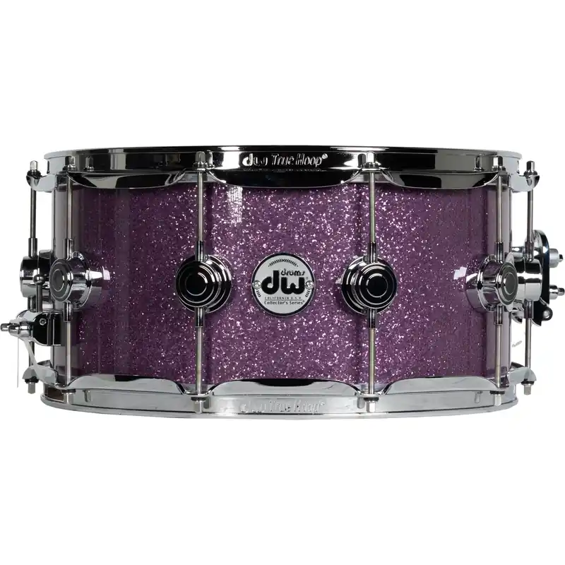 Drum Workshop Collectors Series SonicPly 6.5x14 Snare Drum - Purple Gl Price Drop