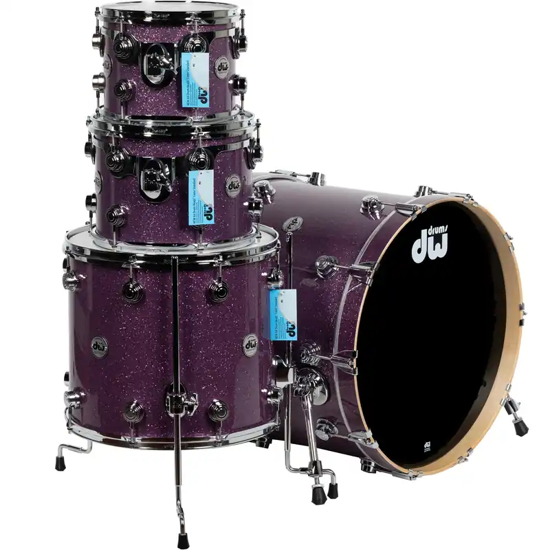 Drum Workshop SonicPly Collectors Series 4-Piece Shell Pack - Purple G Clearance