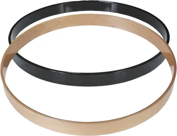 Flash Sale Gibraltar SC22BK Wood Bass Drum Hoop 22" Black Lacquer