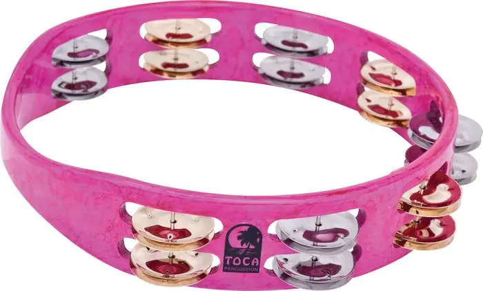 Price Cut Toca Colorsound Tambourine in Pink