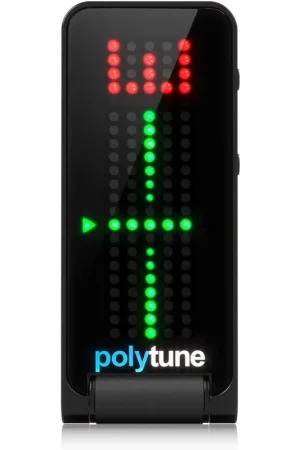 TC Electronic PolyTune Clip Black Noir Clip-on Polyphonic Tuner Secure Checkout