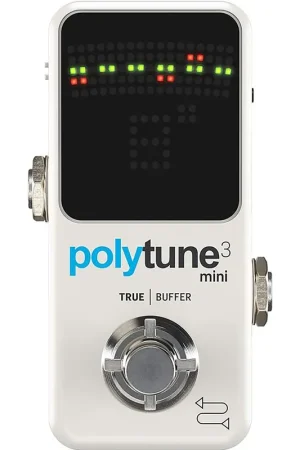 Limited Time TC Electronics Polytune 3 Mini Polyphonic Tuning Pedal