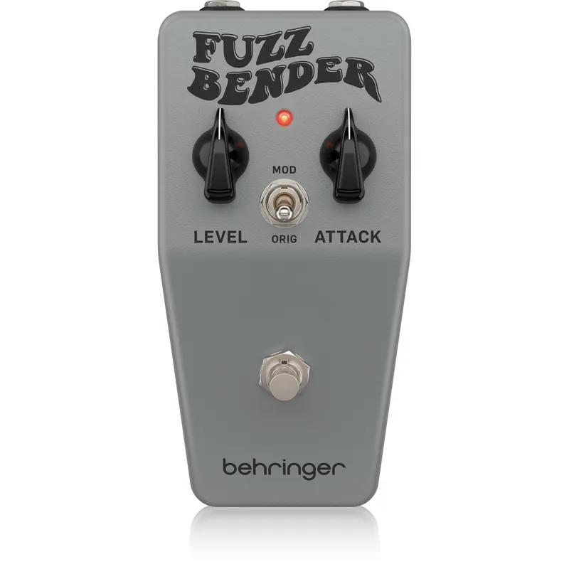 Fresh Stock Behringer Fuzz Bender Vintage 60s Style Fuzz Buzz Pedal w/Custom Bias