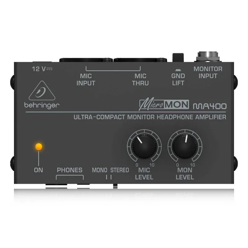 Fast Shipping Behringer MA400 MICROMON Ultra-Compact Monitor Headphone Amplifier