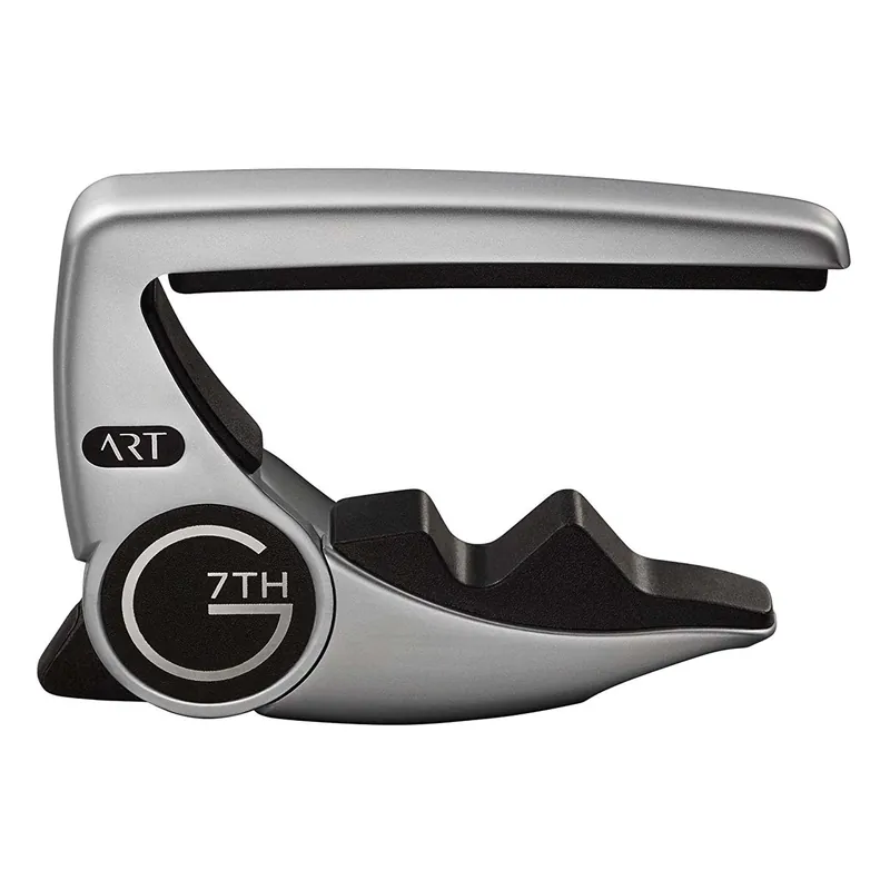 Fast Shipping G7th Performance 3 ART Capo - 6 String, Silver