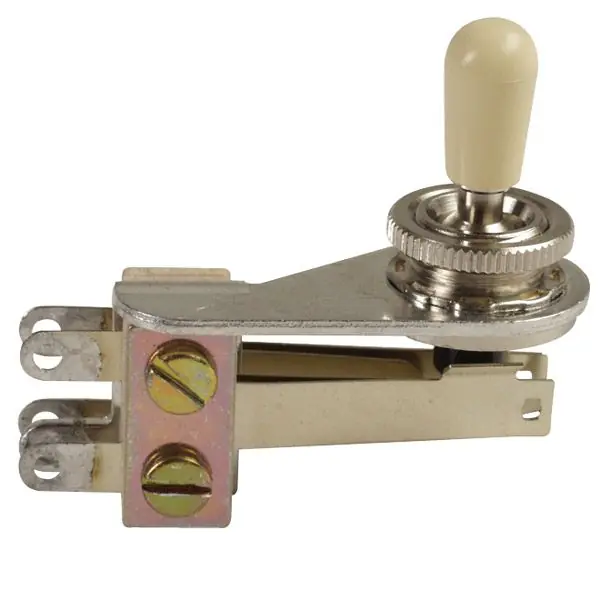 Secure Checkout Gibson Toggle Switch L-Type with Creme Switch Cap