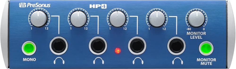 Certified Presonus HP4 4-Channel Headphone Amplifier