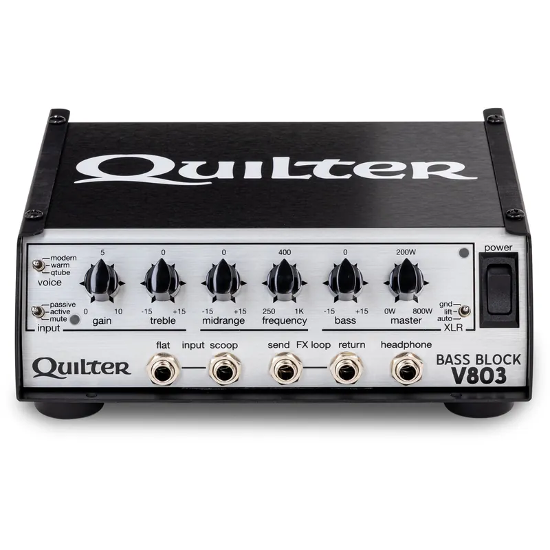Top Rated Quilter Amps Bass Block V803 800 Watt 1-Channel Vintage Bass Amp
