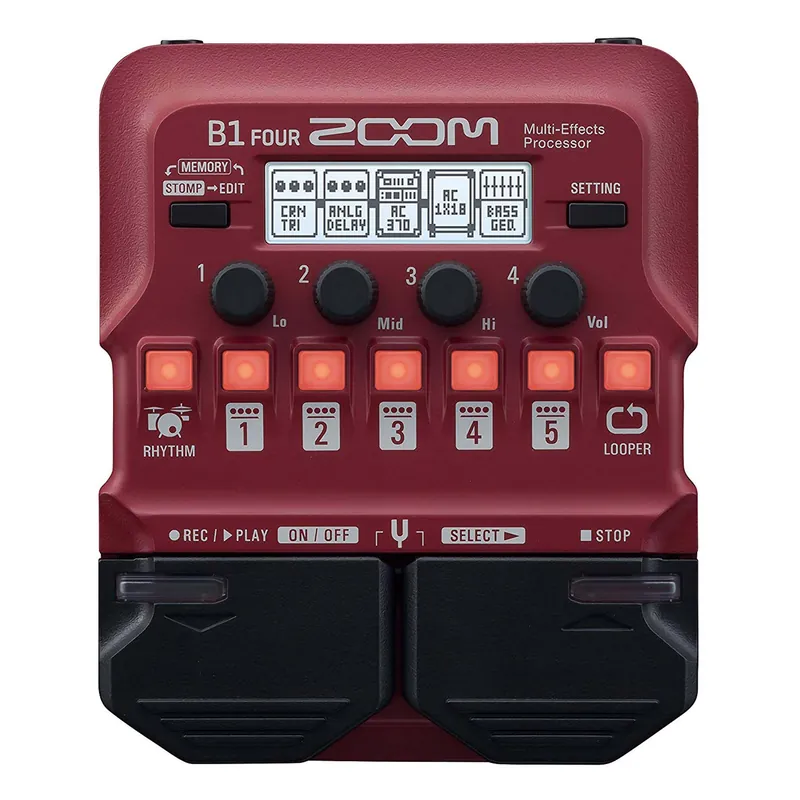 Zoom B1 Four Bass Effects Processor Hot Deal