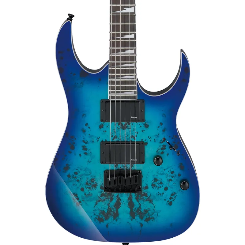 Worldwide Shipping Ibanez GRGR221PAAQB RG Gio Electric Guitar, Aqua Burst