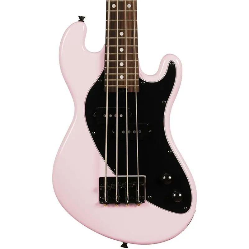 Kala Solidbody U-Bass Electric Bass Guitar - Pale Pink Budget