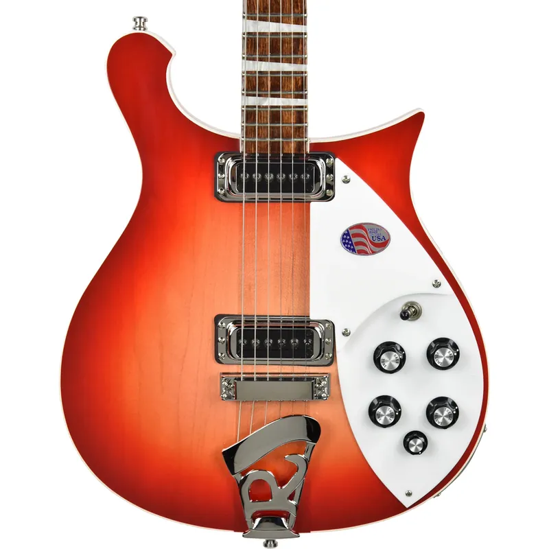 In Demand Rickenbacker 620 Electric Guitar In Fireglo with Case