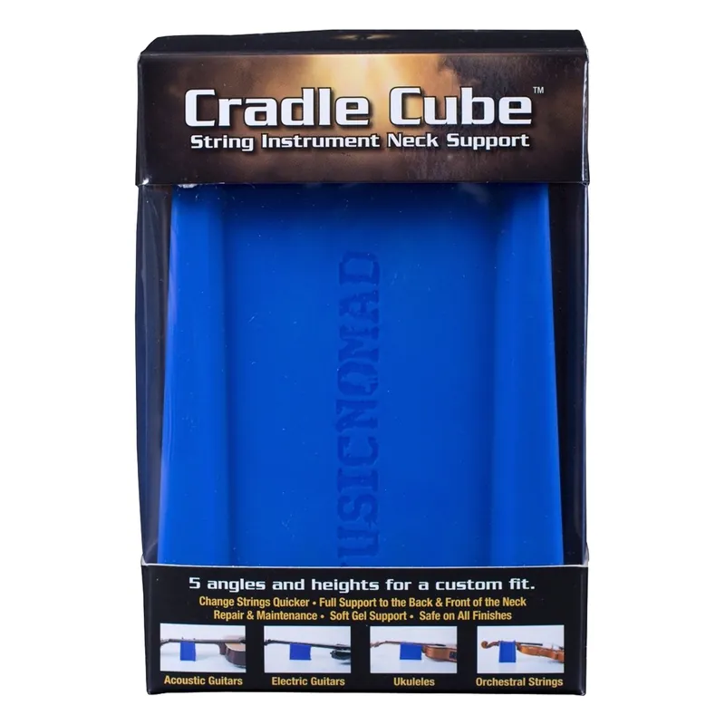 Music Nomad MN206 Cradle Cube String Instrument Neck Support Modern