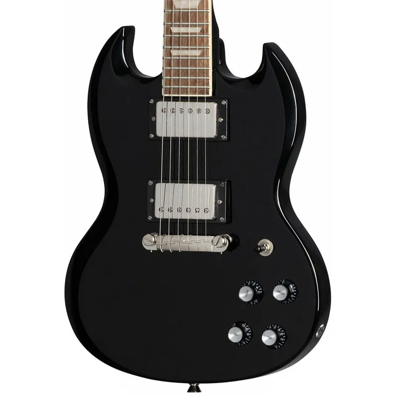 Epiphone Power Players SG Electric Guitar - Dark Matter Ebony Warranty Included