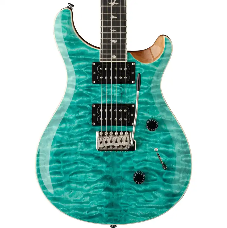 PRS SE Custom 24 Quilt Electric Guitar - Turquoise Deal