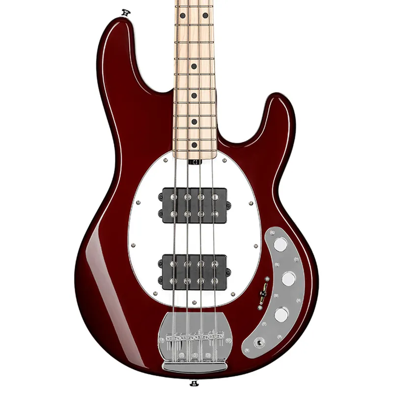 Best Price Sterling by Music Man SUB Series Ray HH Bass - Candy Apple Red