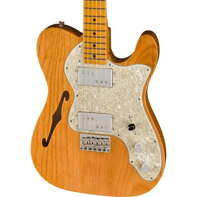 Final Sale Fender American Vintage II 1972 Telecaster Thinline in Aged Natural