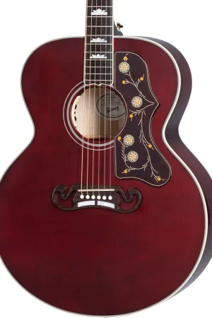 Wholesale Gibson SJ-200 Standard Acoustic Guitar - Wine Red w/ Case