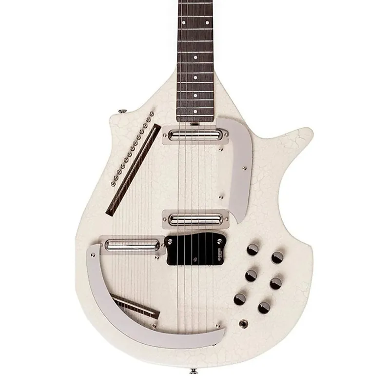 Danelectro Coral Sitar - White Crackle Markdown
