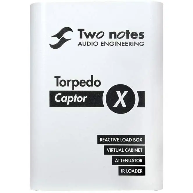 Two Notes Torpedo Captor X Reactive Loadbox DI and Attenuator - 8 ohm Limited Offer