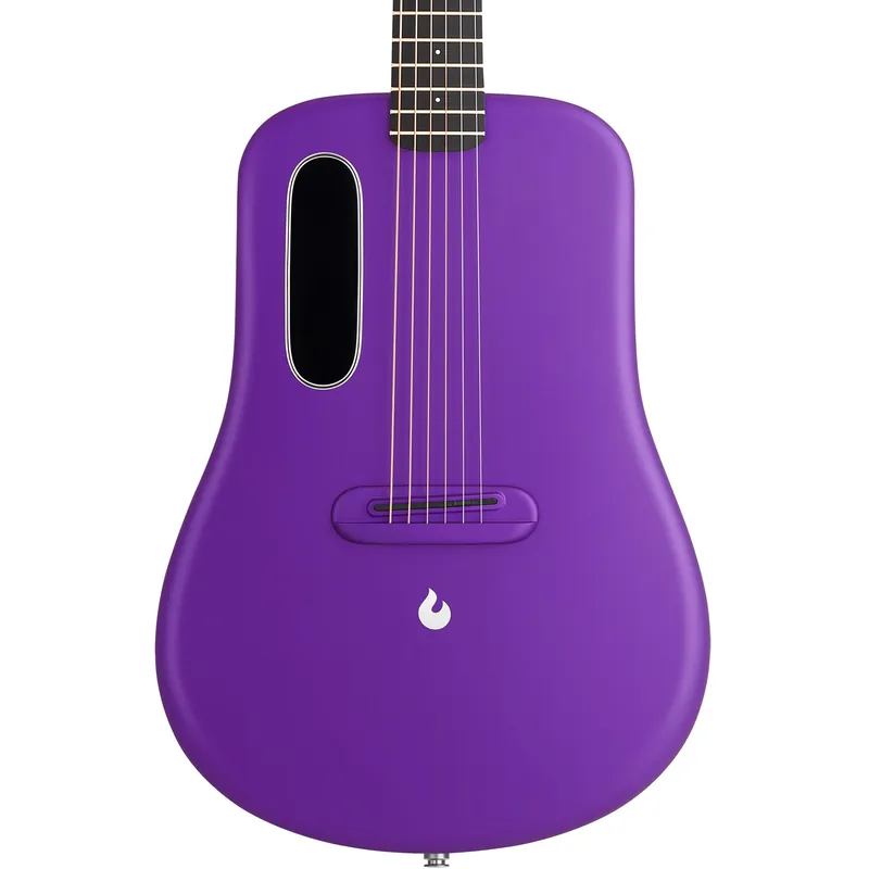Top Rated Lava Music ME 4 Carbon Fiber 36” Acoustic Electric Guitar - Purple