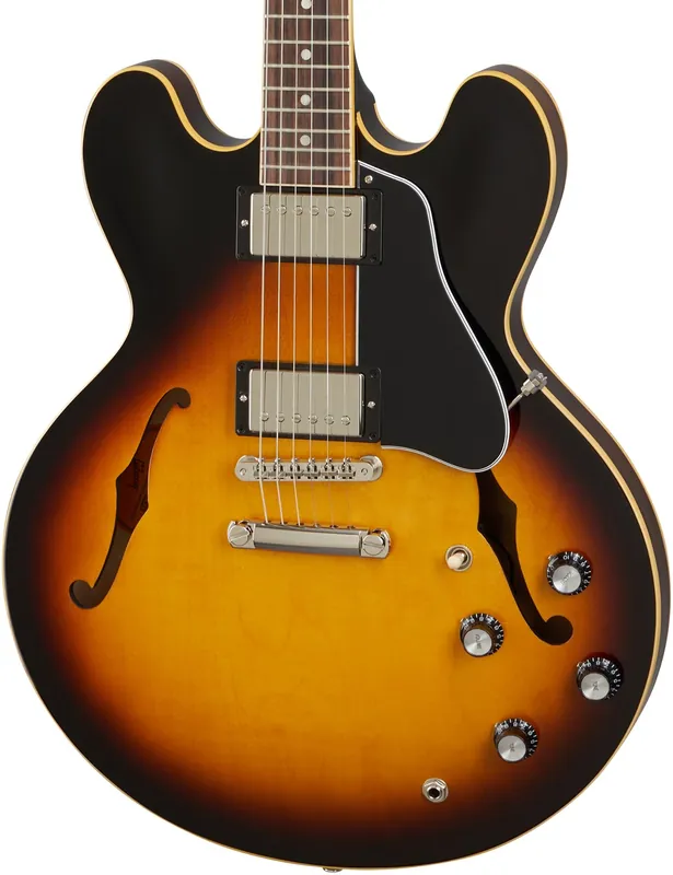 Gibson ES-335 Semi-Hollow Electric Guitar - Vintage Burst Must Have
