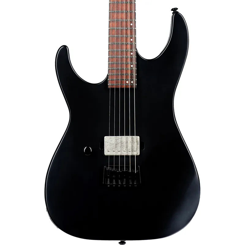 Limited Offer ESP LTD M-201HT Left Handed Electric Guitar, Black Satin