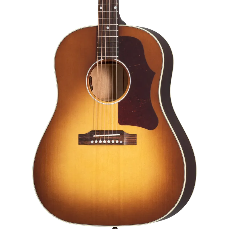 Worldwide Shipping Gibson J-45 Faded 50’s Acoustic Electric Guitar in Vintage Sunburst