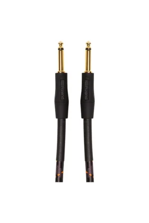 Wholesale Roland Gold Series 1/4"" Straight/Straight Instrument Cable 5ft Black
