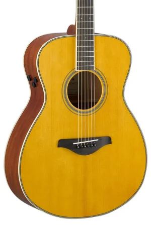 Yamaha FG FSTABS TransAcoustic Acoustic Electric Guitar in Vintage Tin Hot Picks