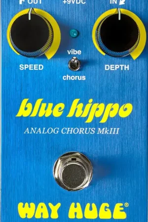 Worldwide Shipping Way Huge WM61 Blue Hippo Analog Chorus Smalls Series Guitar Effects Pedal