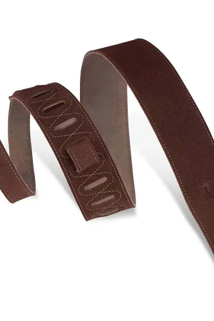 Wholesale Levy's Leathers MS26-RST 2.5" Suede-Leather Strap, Rust