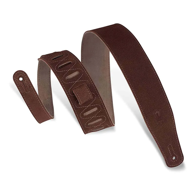 Wholesale Levy's Leathers MS26-RST 2.5" Suede-Leather Strap, Rust