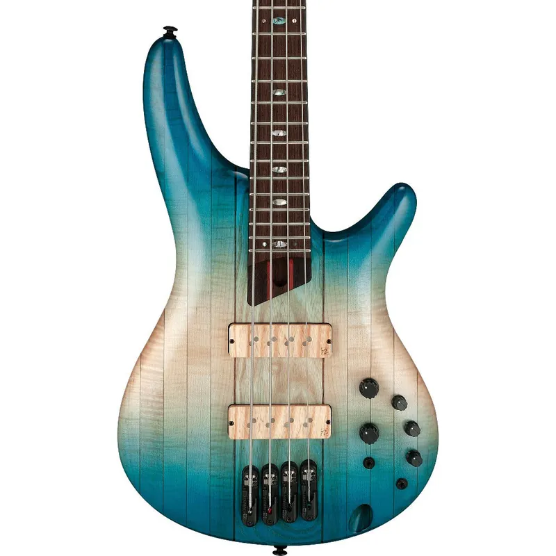Worldwide Shipping Ibanez SR4CMLTDCIL Premium 4-String Bass, Caribbean Islet