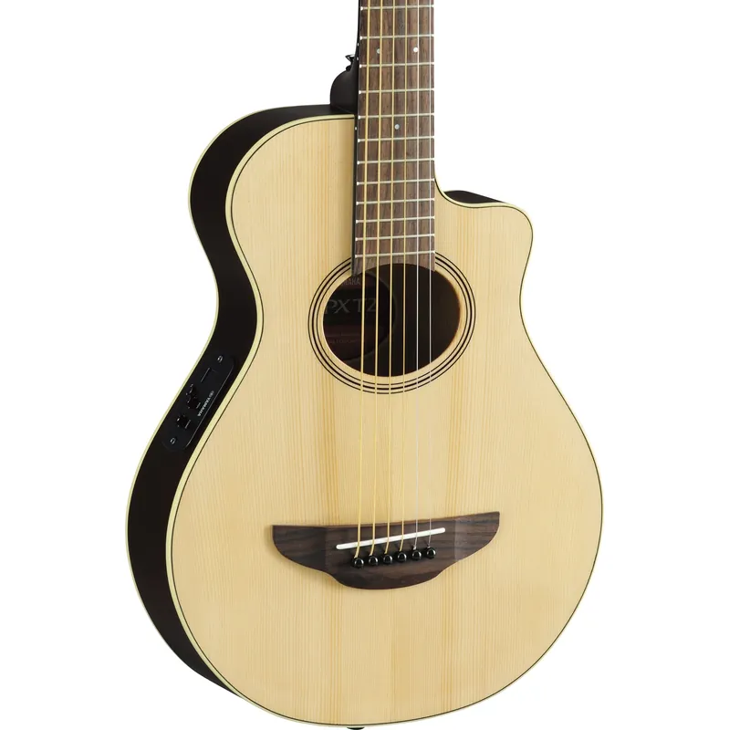 Yamaha APXT2 3/4 Thinline Acoustic-Electric Cutaway Guitar - Natural Original