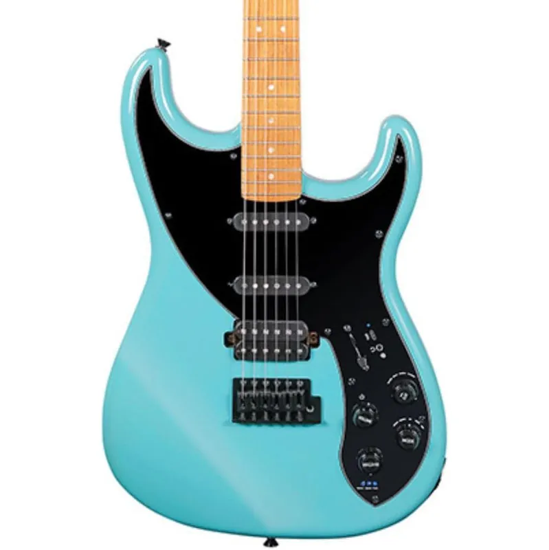 Tyma E7 Smart Guitar HSS Electric Guitar - Bay Blue Final Sale