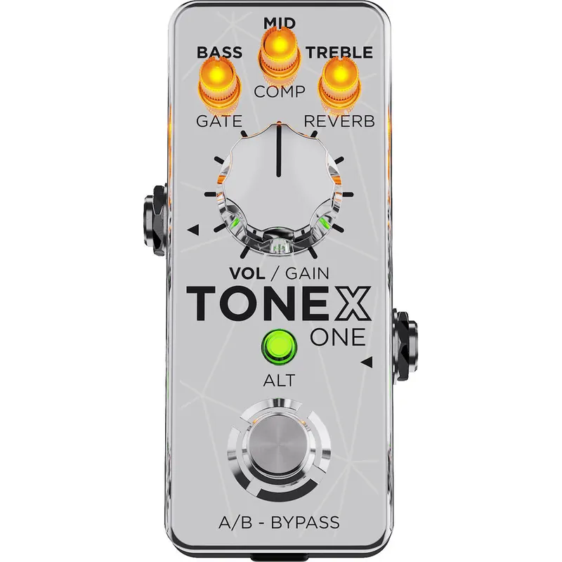 IK Multimedia TONEX ONE AI Modeling Multi-FX Pedal - Joe Satriani L.E. Certified