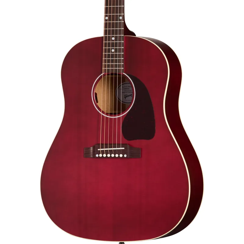 Gibson J-45 Special Acoustic Electric Guitar - Satin Wine Red Buy Online