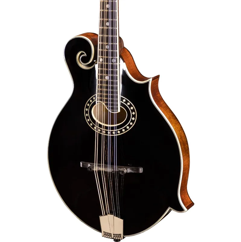 Eastman Limited Edition MD514 F-Style Mandolin - Black Top High Quality
