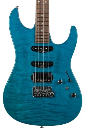 Worldwide Shipping Ibanez Martin Miller Signature 6-String Electric Guitar - Transparent