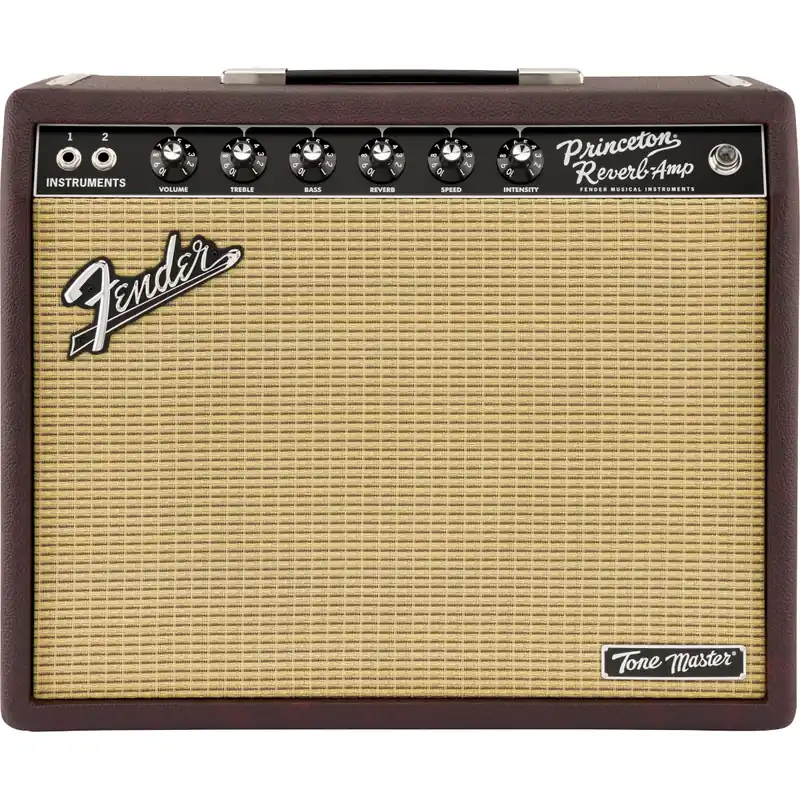 Modern Fender FSR Tone Master Princeton 12-Watt Combo Amp, 120V - Wine